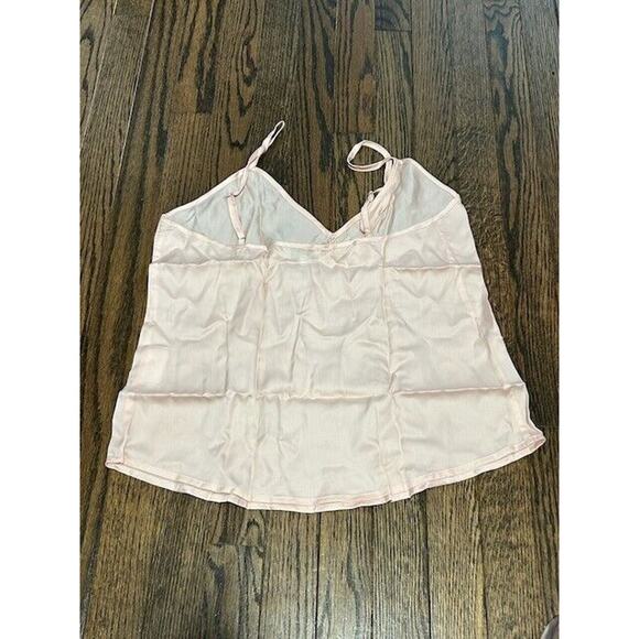 Ettitude Sateen Camisole Clean Bamboo Sleep Shirt Loungewear Cloud Pink S NEW - Picture 3 of 9
